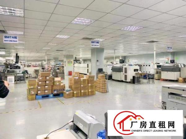  虎门临广深高速大宁新出楼上精装厂房500平可分租两家