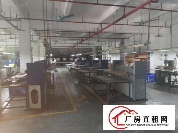  厚街镇1至2层6000方带鞋材环评厂房招租可分租