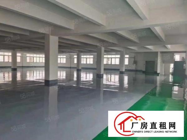  厚街新出精装修楼上一层2100平方厂房招租，办公室水电齐全