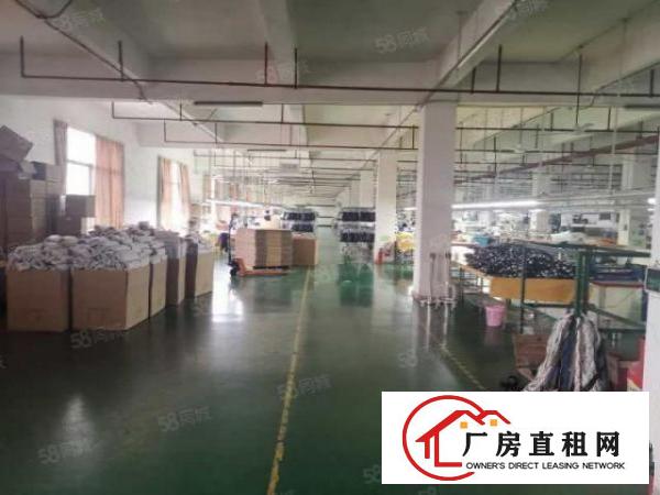 厚街新出精装修楼上一层2100平方厂房招租，办公室水电齐全