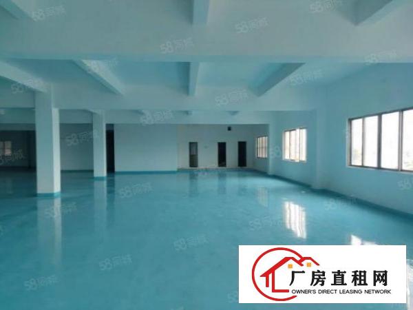  厚街溪头园区三楼1250平厂房出租全新地坪漆工业用地可办环评