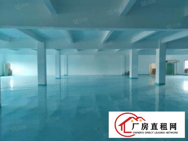  厚街溪头园区三楼1250平厂房出租全新地坪漆工业用地可办环评