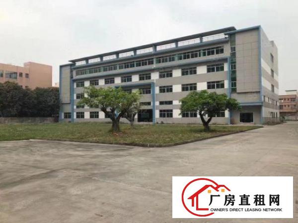  厚街新出标准独院楼房加单一层带塑胶环评厂房招租