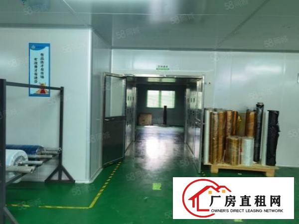  厚街沙塘新一楼无尘车间2000方水电齐全精装修！