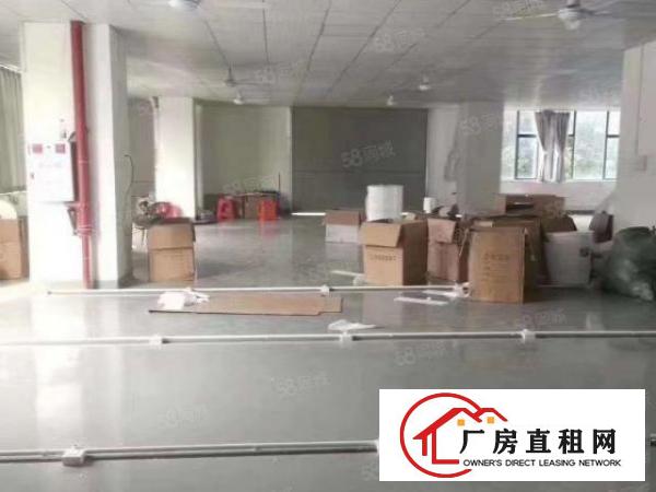  厚街新出楼上1850平吊顶地坪漆带办公室厂房出租