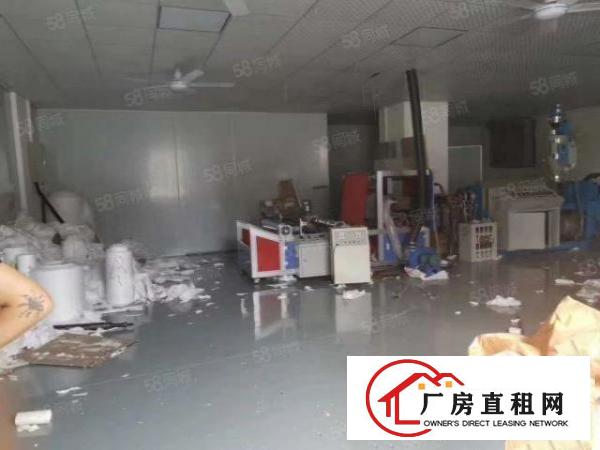 厚街新出楼上1850平吊顶地坪漆带办公室厂房出租