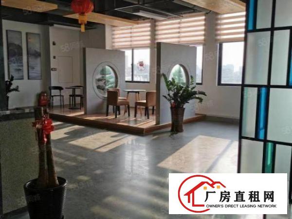  厚街新出楼上一层2250平方带豪华装修厂房