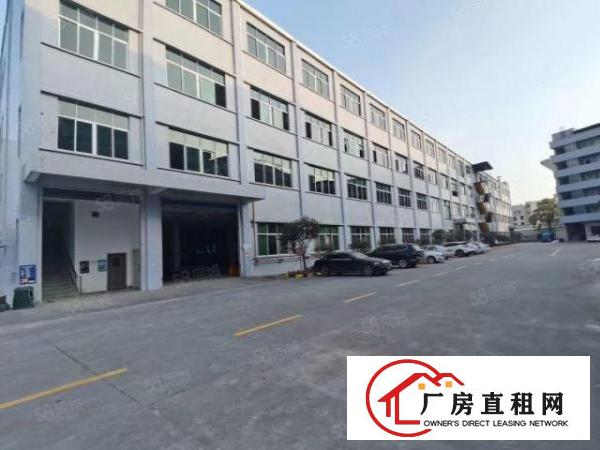  厚街新出二楼2300平厂房出租，地坪漆消防喷淋精装修办公室