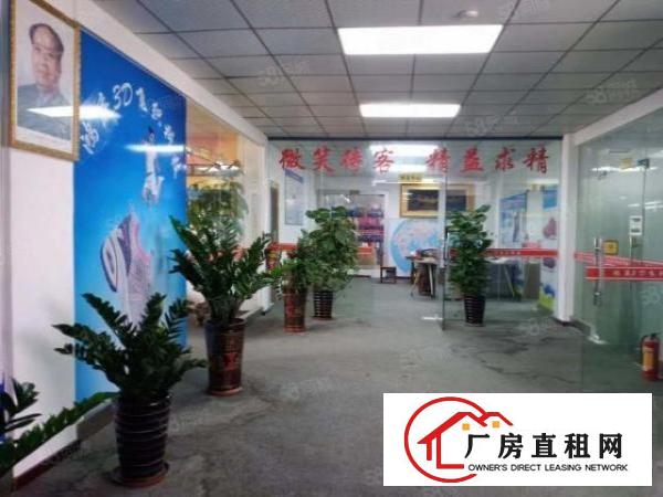  厚街涌口标准厂房一楼1800平，独栋办公楼配套，水电齐全