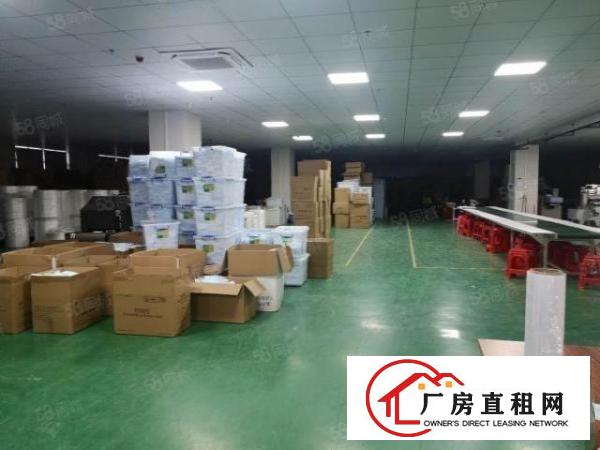  厚街汀山园区二楼4800平无尘车间出租工业用地可办环评水电全