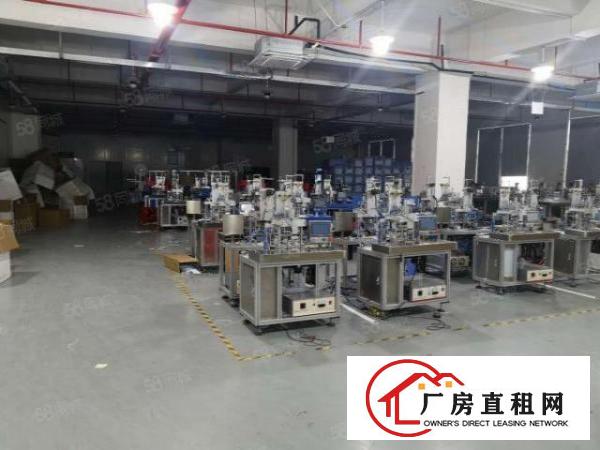  厚街汀山园区二楼4800平无尘车间出租工业用地可办环评水电全