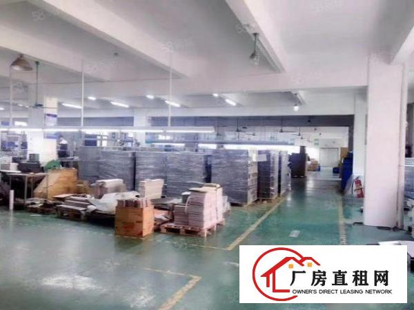  厚街新塘村现成地坪漆厂房2000平方出租带现成办公室洗手间