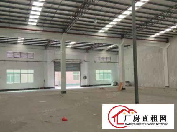  厚街沙塘园区一楼2600平厂房出租工业用地可办环评水电齐全