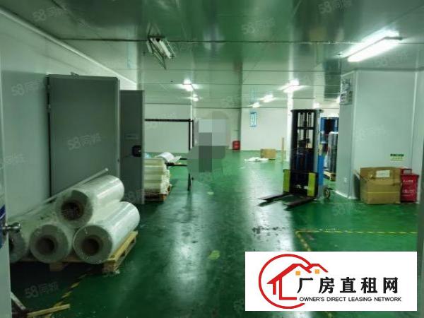  厚街沙塘新一楼无尘车间2000方水电齐全精装修！