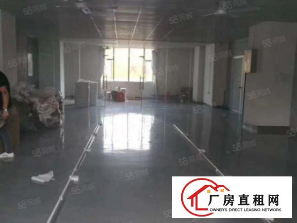  厚街新出楼上1850平吊顶地坪漆带办公室厂房出租