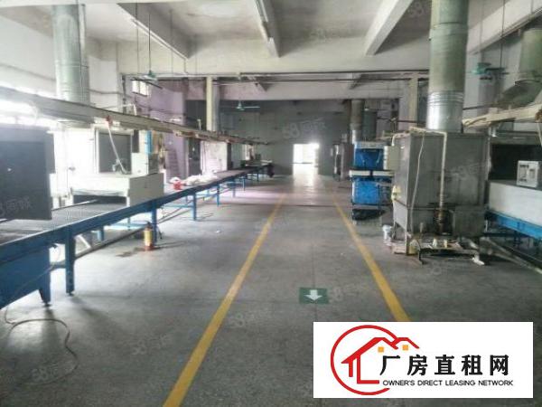  厚街新塘5米高精装修一楼1800方厂房仓库可分租