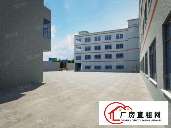  有房产证，港口大道边标准厂房6400招租，可分租