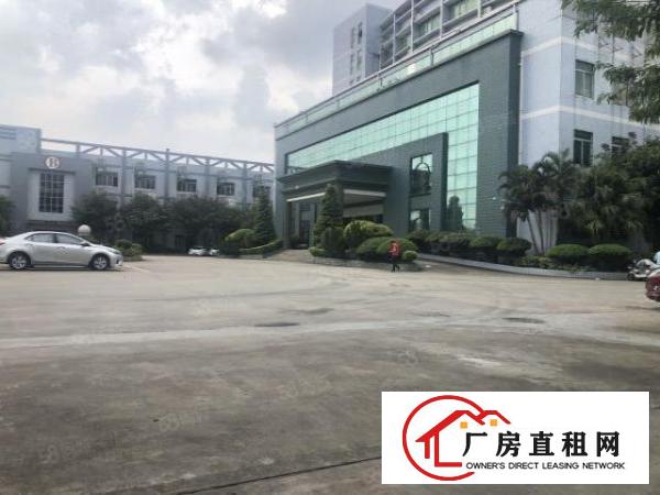  实图（花园式厂房可分租）厚街一楼3500平方现成装修办公室