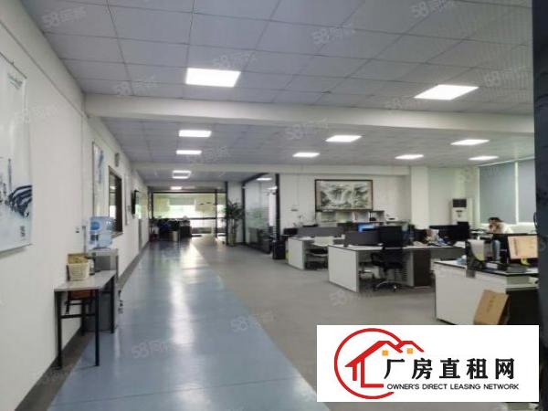  原房东单一层无尘车间厂房现成水电自带全新精装修！