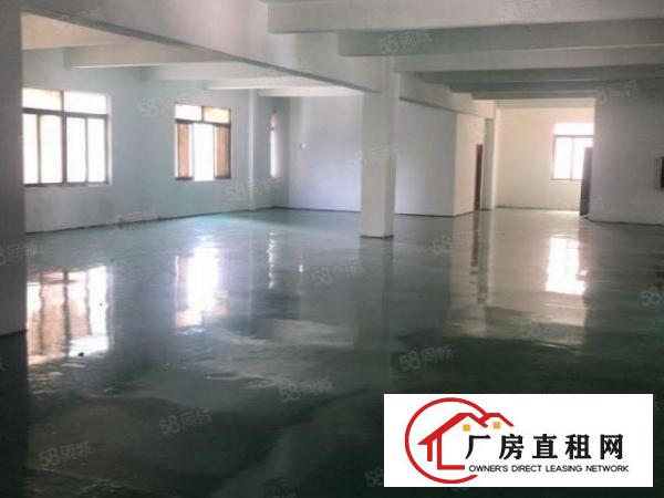  厚街新出楼上870方带地坪漆精装修厂房出租