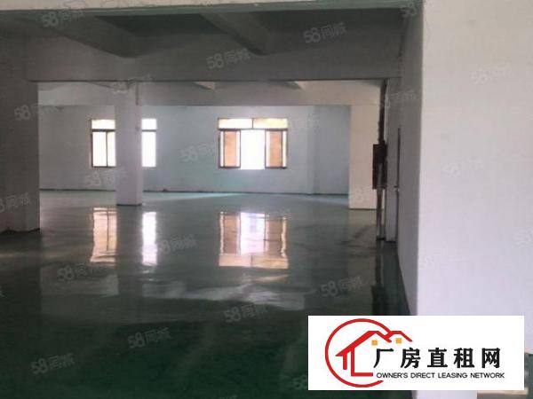  厚街新出楼上870方带地坪漆精装修厂房出租