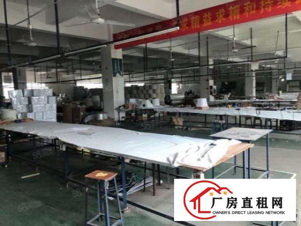  厚街原房东一二楼3000平方厂房出租，空地大形象好