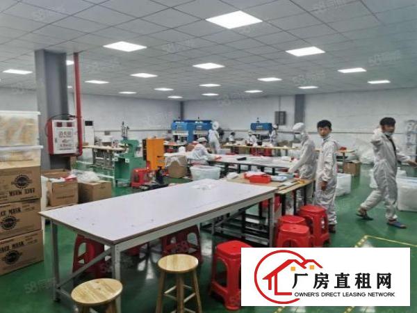  厚街三屯二楼1200平无尘车间出租，电梯直达水电齐全可办环评