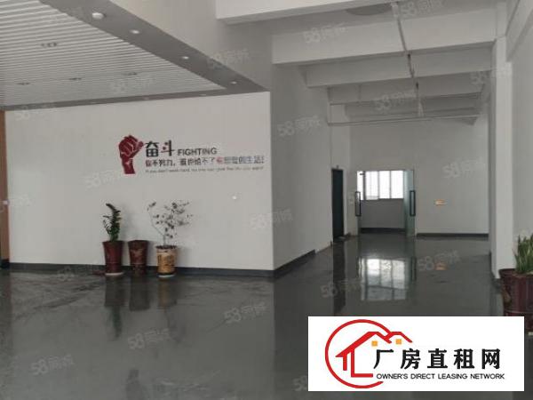  厚街赤岭工业区二楼2000平厂房出租，豪华装修办公室电梯直达