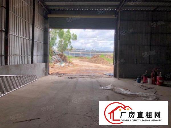  厚街下汴独院单一层钢构2200平厂房出租可做小污染跟破碎