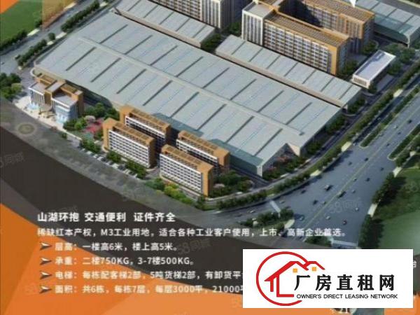  厚街镇全新独院2万至10万高新产业园厂房招租