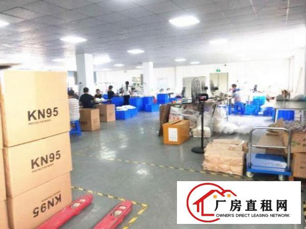  厚街下汴工业区独门独院厂房楼上一整层1500平，有洁净车间