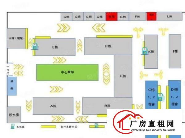  厚街超大空地园区一楼1500平方厂房出租