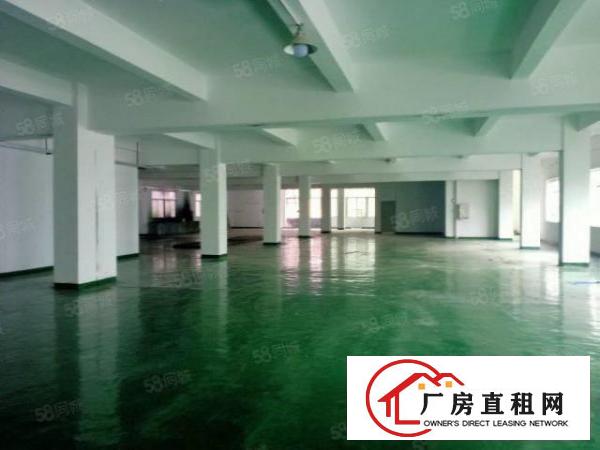  厚街双岗原房东标准厂房1700平带装修氧气地坪漆出租