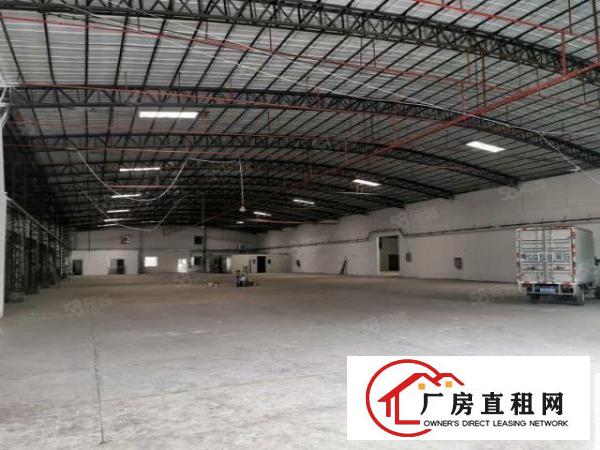  厚街独院钢构厂房4500方主干道边上现成装修不限行