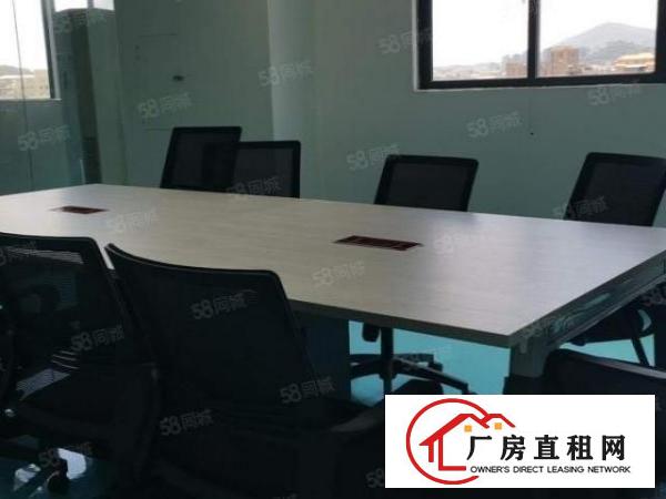  厚街现成装修厂房1200出租全新地坪漆洗手间三吨大货梯