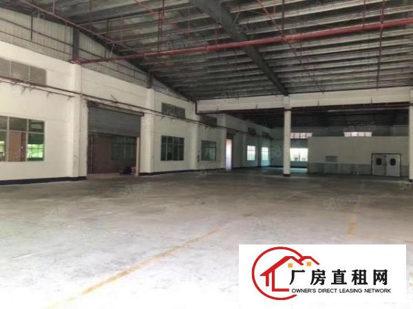  厚街原房东花园式厂房单一层2500平方出租，空地大