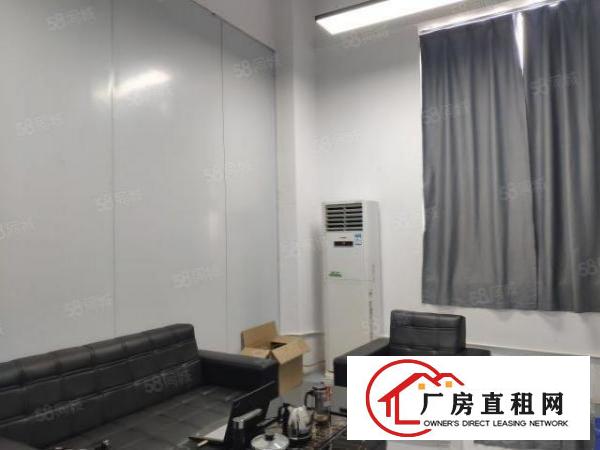  厚街新出楼上1500平口罩厂装修厂房，办公室地坪漆拎包入住