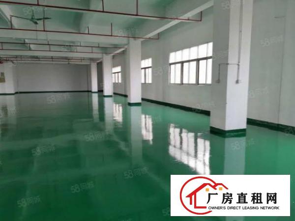  厚街整层1100平方全新地坪漆水电已到位中心区