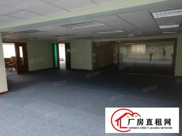  桑园新空出小独院1800方，全新地坪漆，豪华装修办公室！