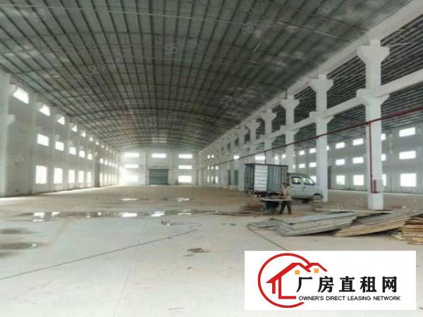  牛山高度8米钢构10000平方带卸货平台，可分租