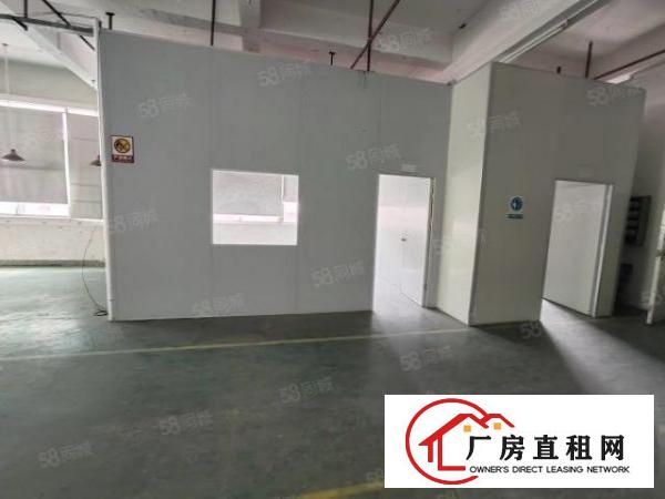  东城新出楼上厂房1000平方，有现成办公室喷淋消防，可办环评