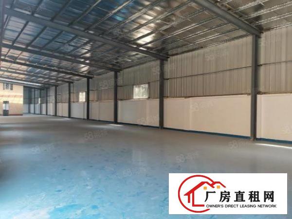  独门独院4000平厂房招租！全新地坪漆，水电齐全