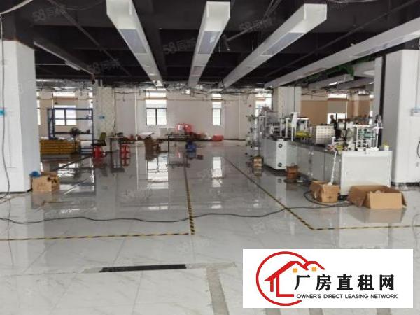  出租|清溪三中工业园区五楼2800平带豪华装修厂房出租可分租