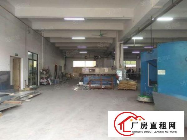  南城周溪村刚搬空标准厂房一楼952平精装修厂房出租，