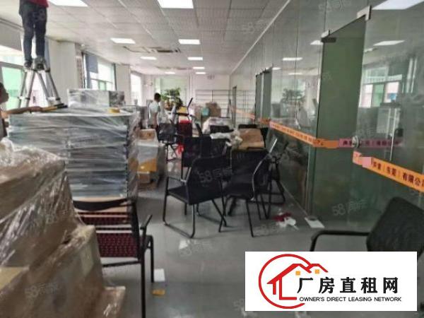  南城水濂山刚空出1500平方精装修厂房，形象超靓！