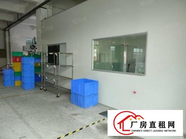  南城白马工业区一楼带豪华装修850平厂房出租，地段好租金低