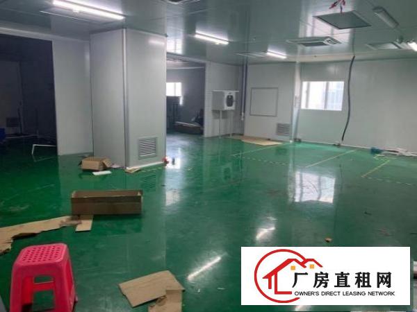  大岭山鸡翅岭高大尚园区楼上无尘车间1500平