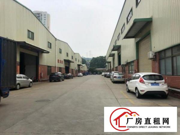  临深高速路口带行车单一层厂房13000、可分租