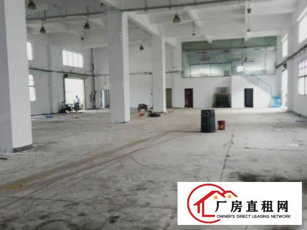  大岭山连马路边大型工业园一楼1200平标准厂房出租可办环评