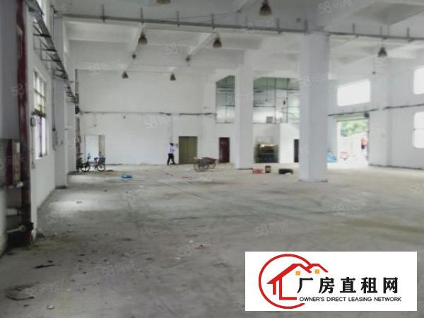  大岭山连马路边大型工业园一楼1200平标准厂房出租可办环评